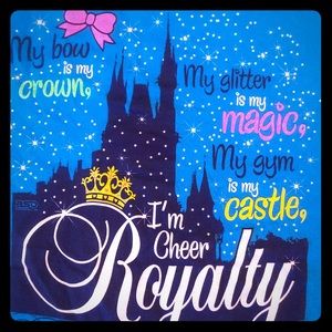Cheer tshirt YM Cheer Royalty